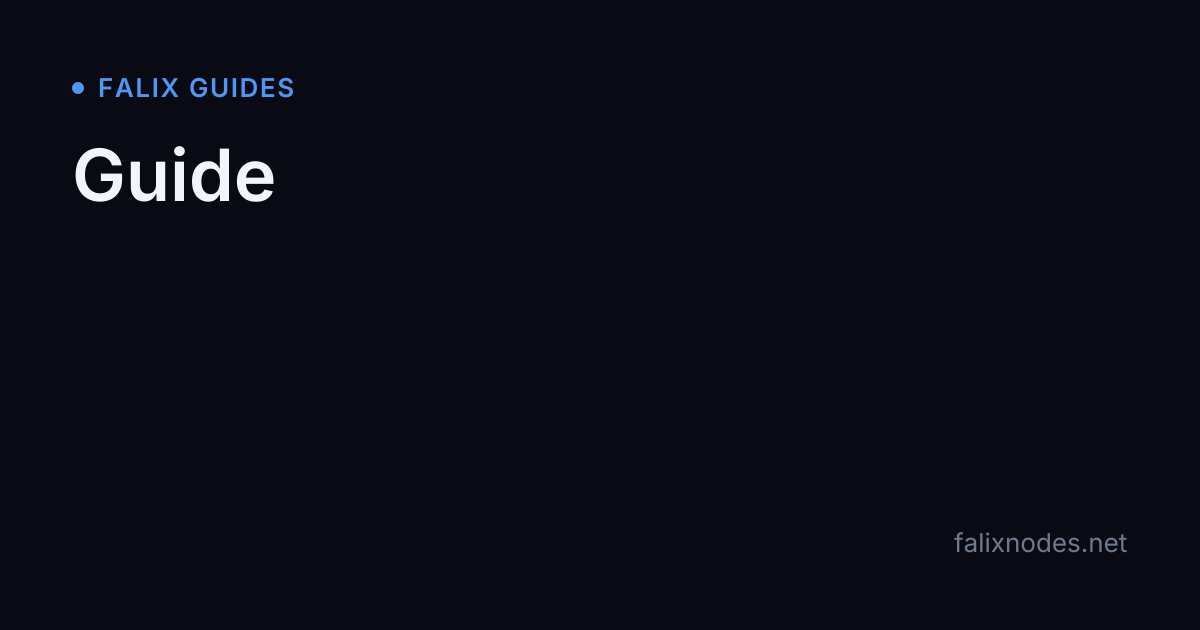 Players can't join my Minecraft server — Falix Guides | Falix